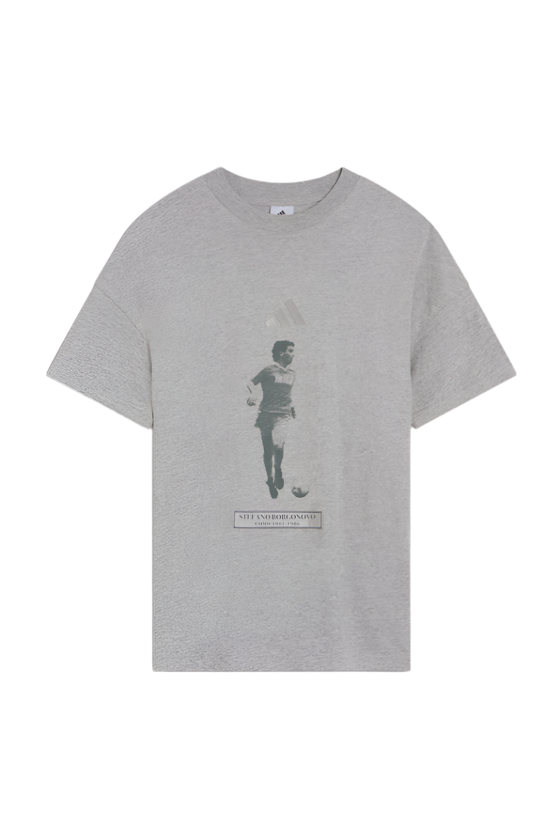 T-shirt Grigia Borgonovo Adidas X Como 1907