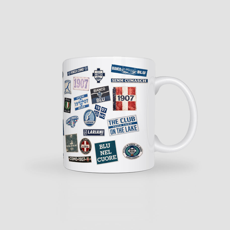 Como 1907 Stickers Mug White
