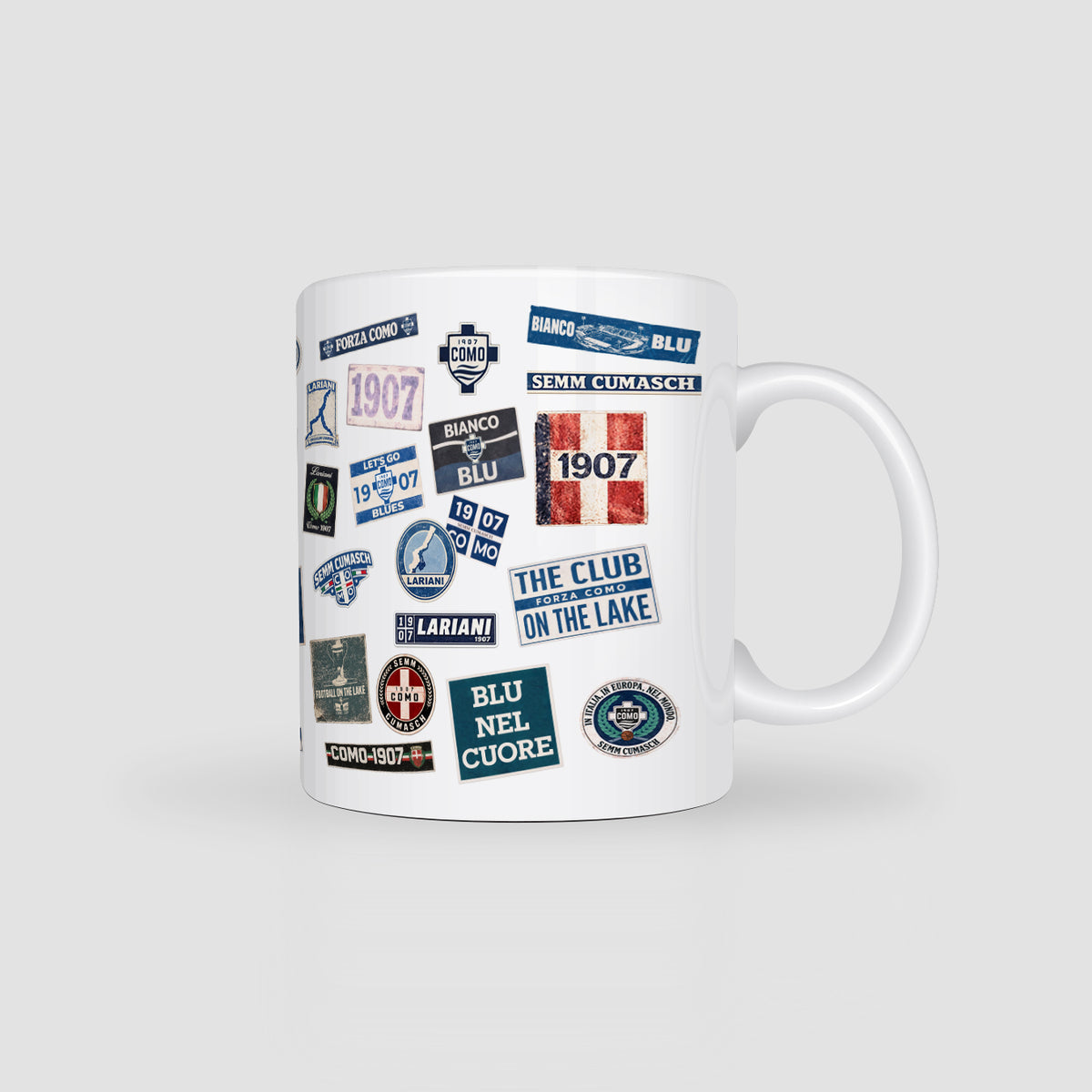 Como 1907 Stickers Mug White