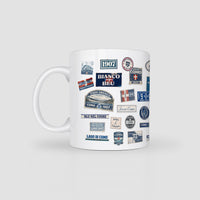 Como 1907 Stickers Mug White