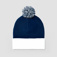 Como 1907 Pom Pom Beanie Blu Navy