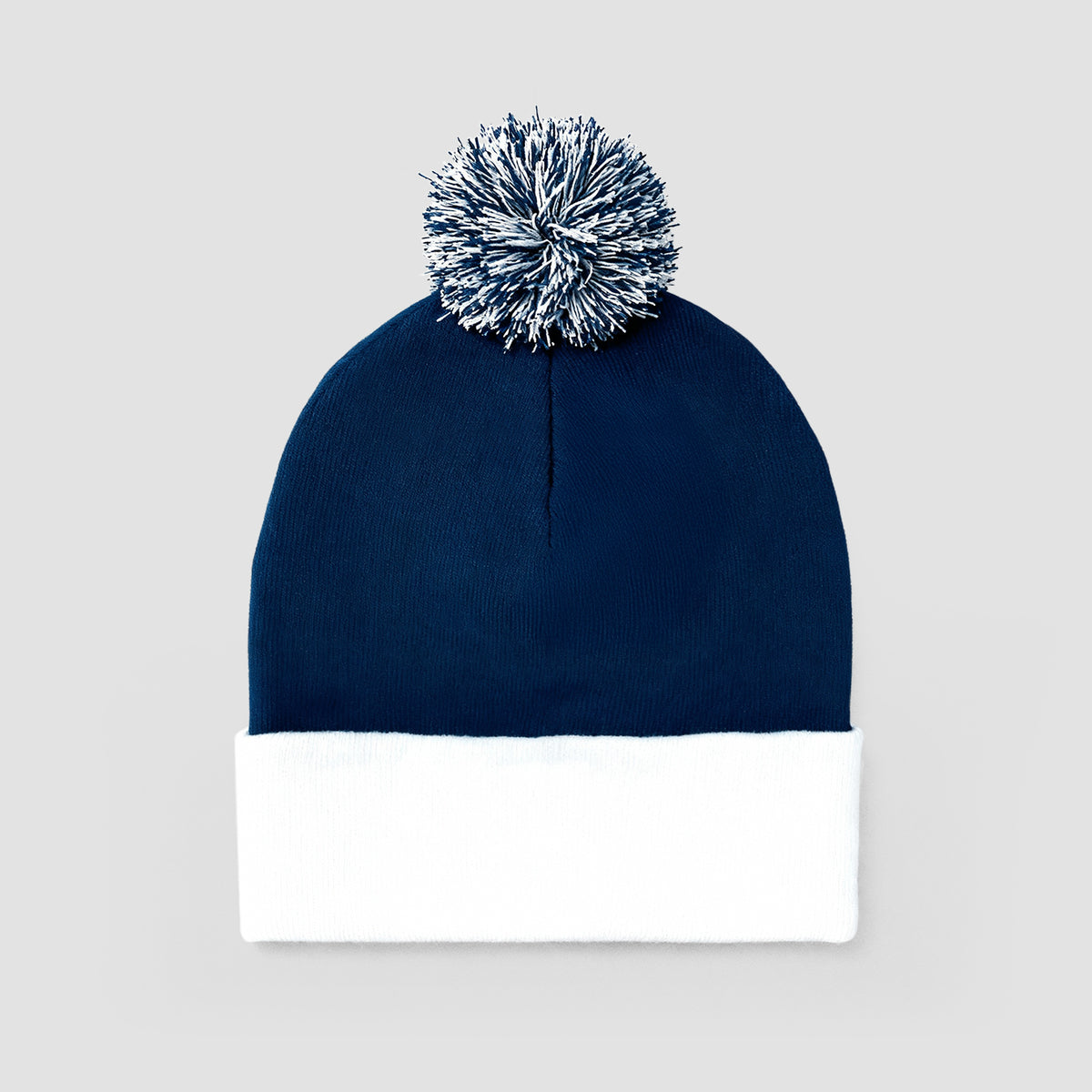 Como 1907 Pom Pom Beanie Blu Navy