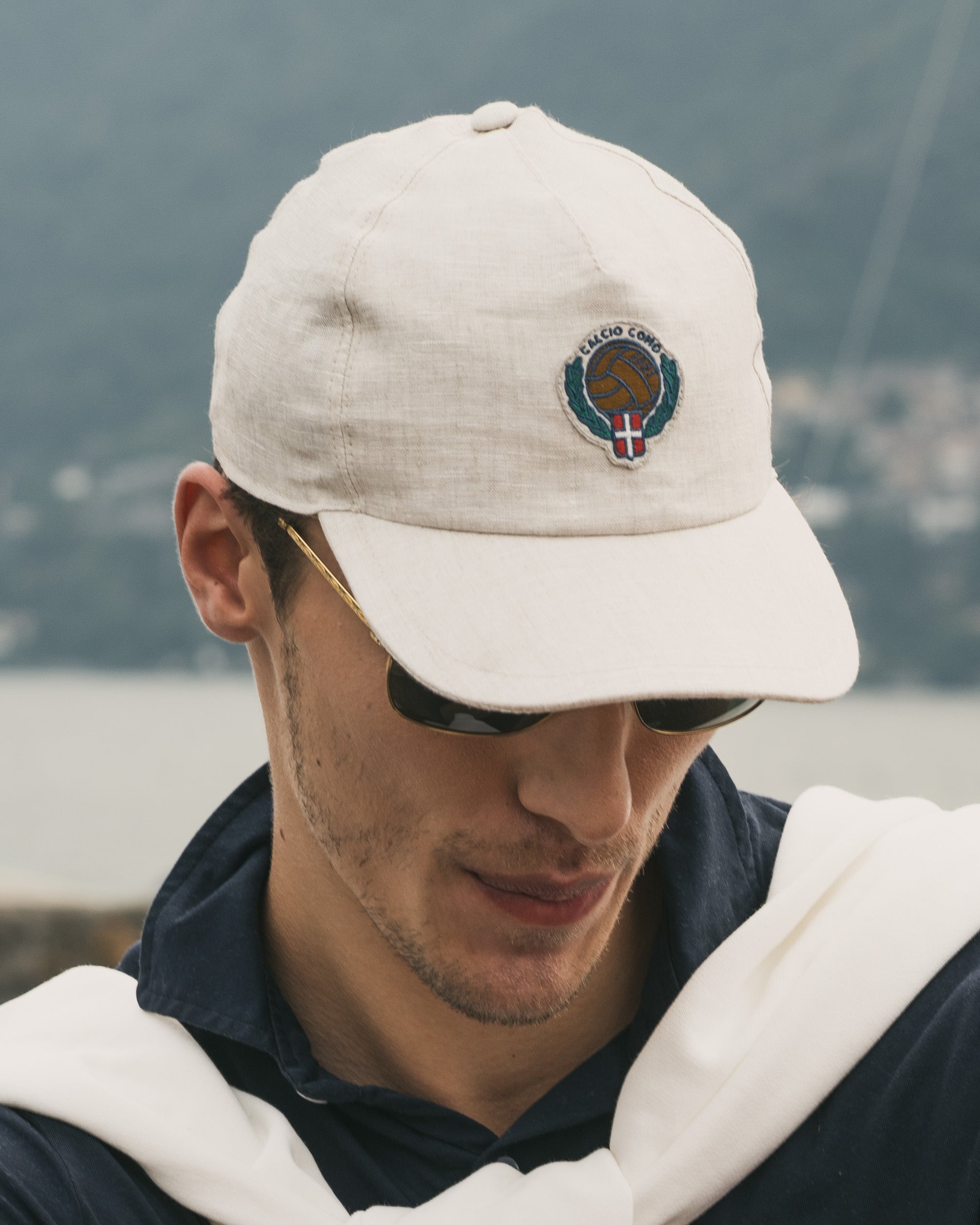 Tailored Linen Cap (Natural Color)