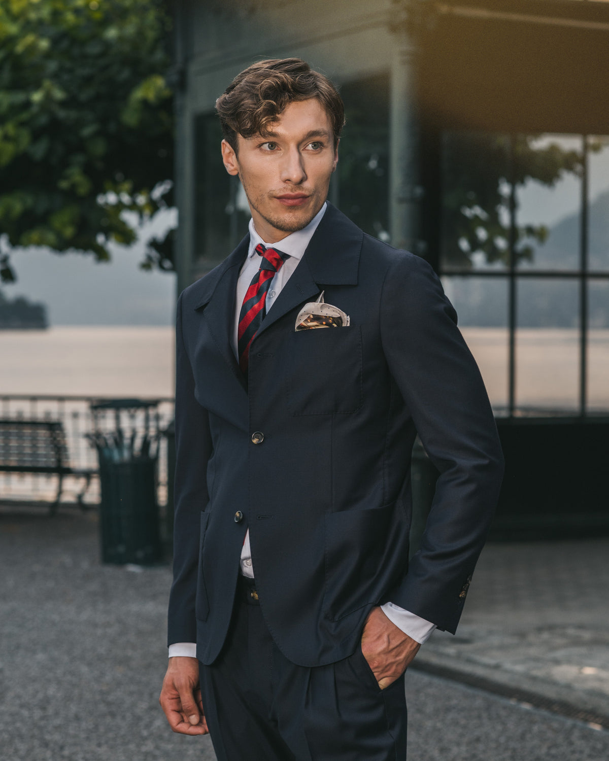 Giacca Sartoriale Worker Navy