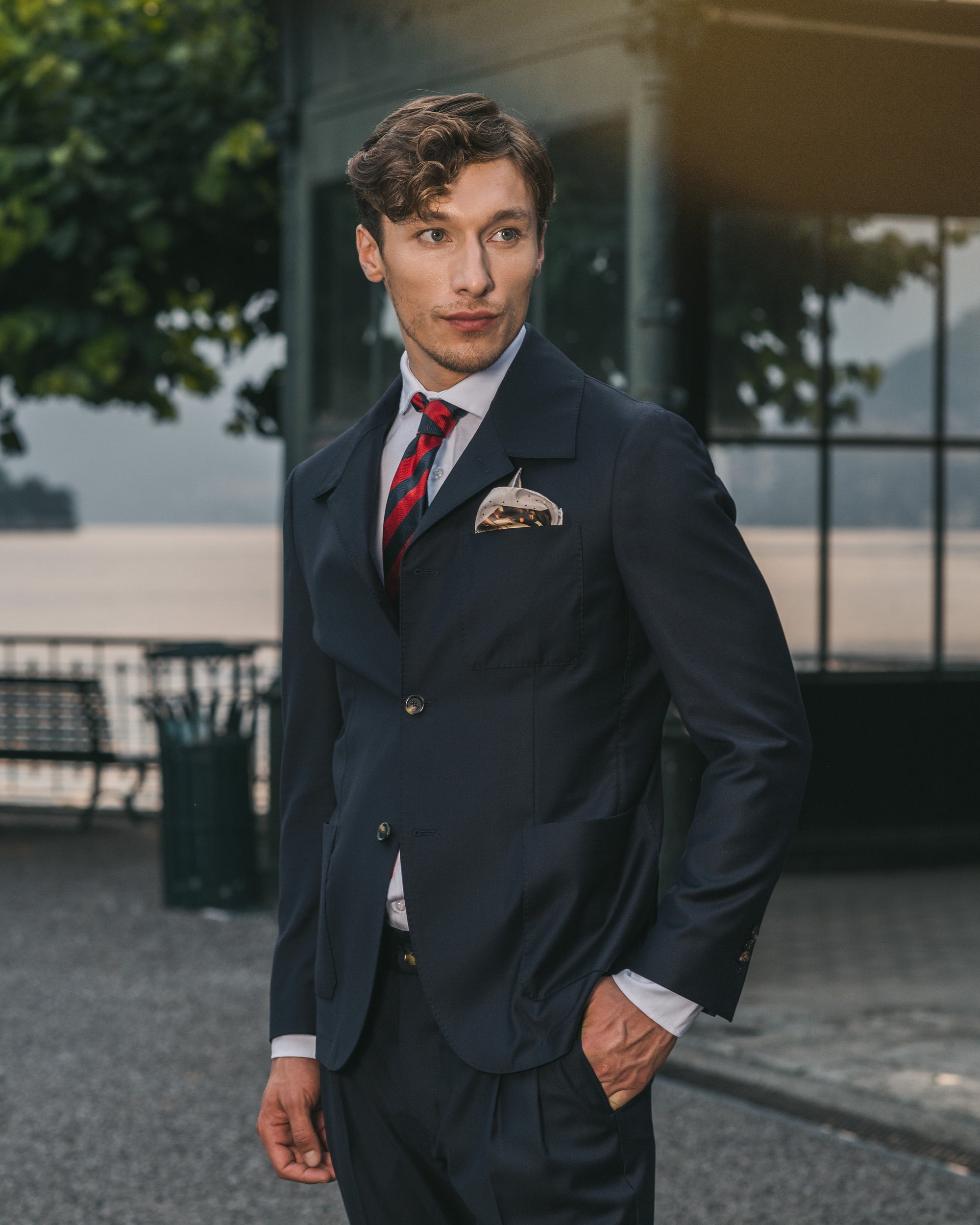 Giacca Sartoriale Worker Navy